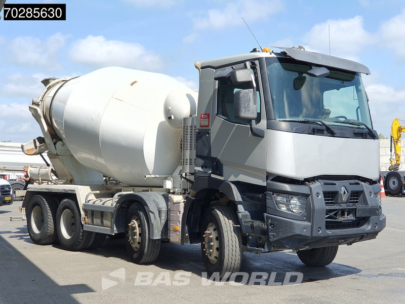 Renault C 430 8X4 9m3 Euromixbeton Mixer Steelsuspension Automatic Euro 6 - Concrete mixer truck: picture 3 Renault C 430 8X4 9m3 Euromixbeton Mixer Steelsuspension Automatic Euro 6 - Concrete mixer truck: picture 3
