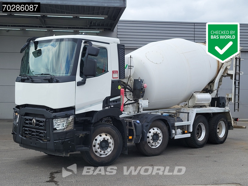 Renault C 430 8X4 9m3 Schwing Stetter Mixer Automatic Steelsuspension Euro 6 - Concrete mixer truck: picture 1 Renault C 430 8X4 9m3 Schwing Stetter Mixer Automatic Steelsuspension Euro 6 - Concrete mixer truck: picture 1