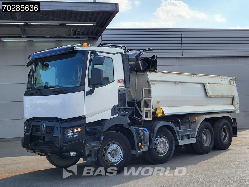 Renault C 460 8X4 17m3 Meiller tipper Automatic Big-Axle Euro 6 - Tipper: picture 5 Renault C 460 8X4 17m3 Meiller tipper Automatic Big-Axle Euro 6 - Tipper: picture 5