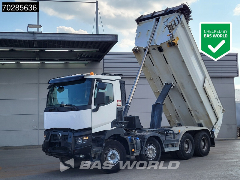 Renault C 460 8X4 17m3 Meiller tipper Automatic Big-Axle Euro 6 - Tipper: picture 1 Renault C 460 8X4 17m3 Meiller tipper Automatic Big-Axle Euro 6 - Tipper: picture 1