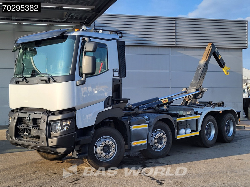 Renault C 520 8X4 Hyva 26-55-S Retarder Automatic Big-Axle Navi Euro 6 - Hook lift truck: picture 3 Renault C 520 8X4 Hyva 26-55-S Retarder Automatic Big-Axle Navi Euro 6 - Hook lift truck: picture 3