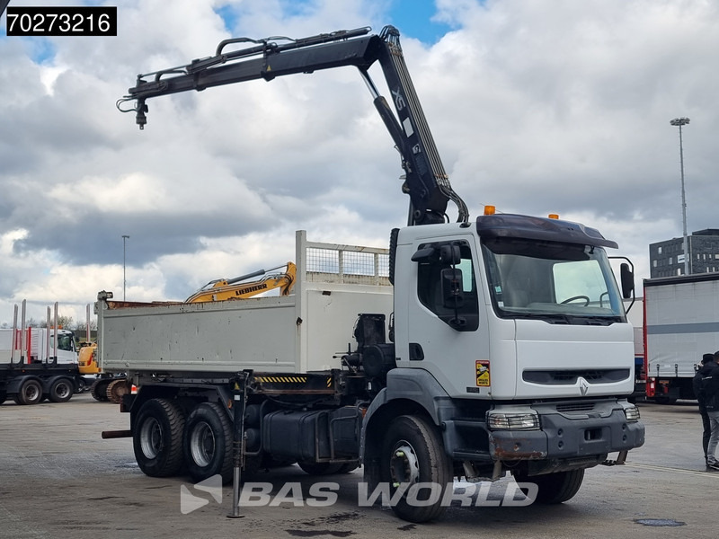 Renault Kerax 360 6X4 Hiab 144 B-2 Hiduo Kran Manual Big-Axle Steelsuspension Euro 3 - Tipper, Crane truck: picture 3 Renault Kerax 360 6X4 Hiab 144 B-2 Hiduo Kran Manual Big-Axle Steelsuspension Euro 3 - Tipper, Crane truck: picture 3