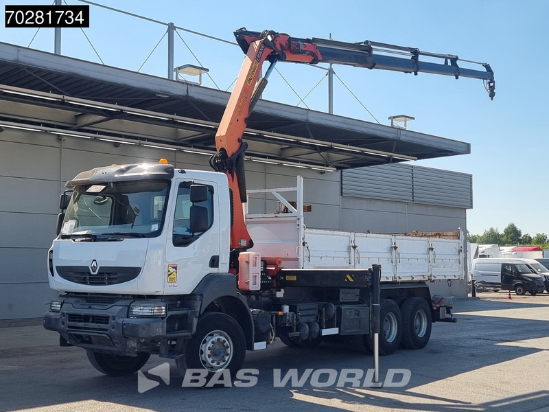 Renault Kerax 370 6X4 Palfinger PK16502 Kran Crane Big-Axle Steel suspension Euro 4 - Tipper, Crane truck: picture 1 Renault Kerax 370 6X4 Palfinger PK16502 Kran Crane Big-Axle Steel suspension Euro 4 - Tipper, Crane truck: picture 1