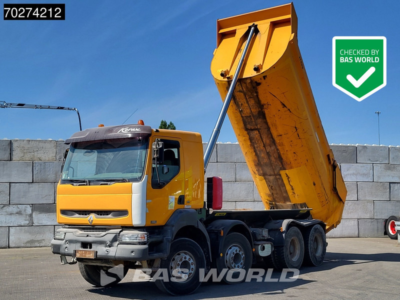 Renault Kerax 420 8X4 13m3 Marrel tipper Retarder Full Steel Manual Big-Axle Euro 3 - Tipper: picture 1 Renault Kerax 420 8X4 13m3 Marrel tipper Retarder Full Steel Manual Big-Axle Euro 3 - Tipper: picture 1