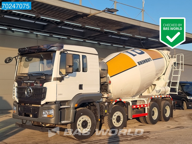 SHACMAN M3000 S 8X4 NEW! 8m3 Liebherr Mixer Big-Axle Steelsuspension - Concrete mixer truck: picture 1 SHACMAN M3000 S 8X4 NEW! 8m3 Liebherr Mixer Big-Axle Steelsuspension - Concrete mixer truck: picture 1