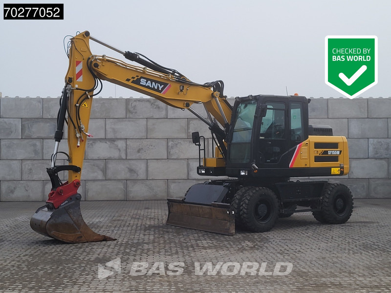 Sany SY155 W - Wheel excavator: picture 1 Sany SY155 W - Wheel excavator: picture 1
