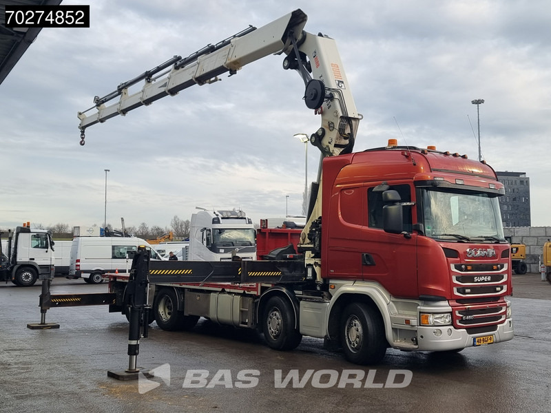 Scania G450 8X2 NL-Truck Hiab X-HIPRO 1058EP-6 Kran Front stab Retarder Euro 6 - Dropside/ Flatbed truck, Crane truck: picture 3 Scania G450 8X2 NL-Truck Hiab X-HIPRO 1058EP-6 Kran Front stab Retarder Euro 6 - Dropside/ Flatbed truck, Crane truck: picture 3