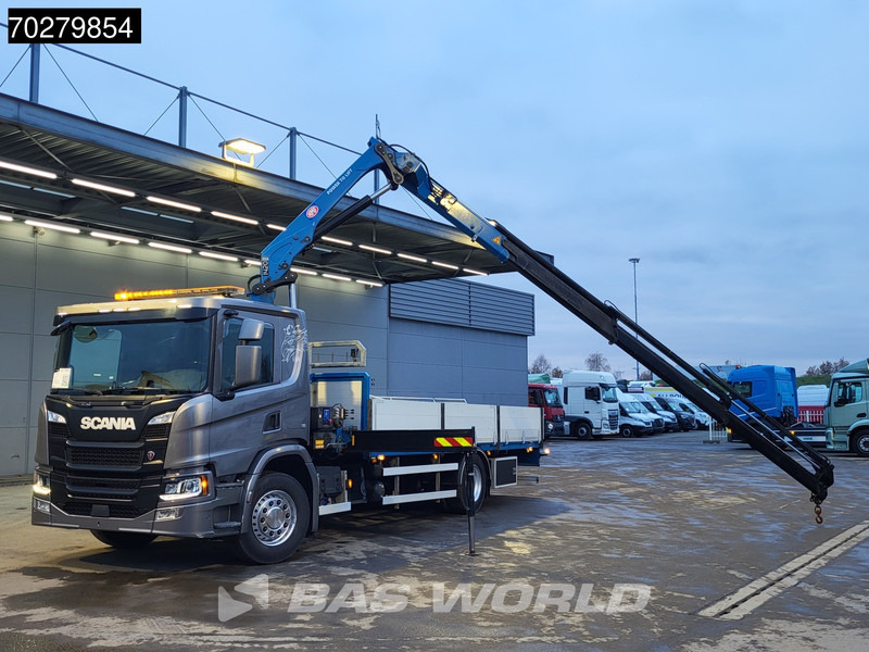 Scania P280 4X2 HMF 1420K-RC Kran Crane Leather seats Automatic Euro 6 - Dropside/ Flatbed truck, Crane truck: picture 5 Scania P280 4X2 HMF 1420K-RC Kran Crane Leather seats Automatic Euro 6 - Dropside/ Flatbed truck, Crane truck: picture 5