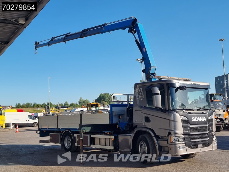 Scania P280 4X2 HMF Euro 6 - Dropside/ Flatbed truck, Crane truck: picture 3 Scania P280 4X2 HMF Euro 6 - Dropside/ Flatbed truck, Crane truck: picture 3
