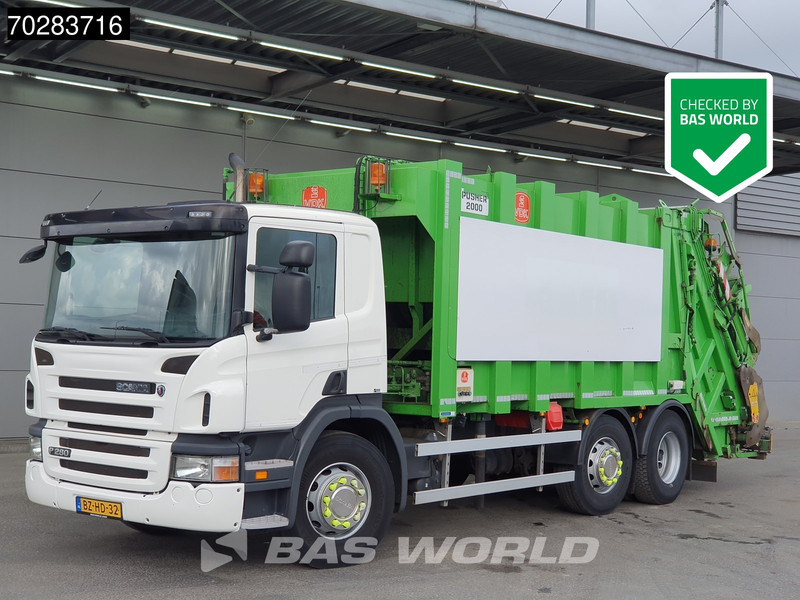 Scania P280 6X2 NL-Truck VDK Pusher2000 CB011 Eurolift Euro 5 - Garbage truck: picture 1 Scania P280 6X2 NL-Truck VDK Pusher2000 CB011 Eurolift Euro 5 - Garbage truck: picture 1