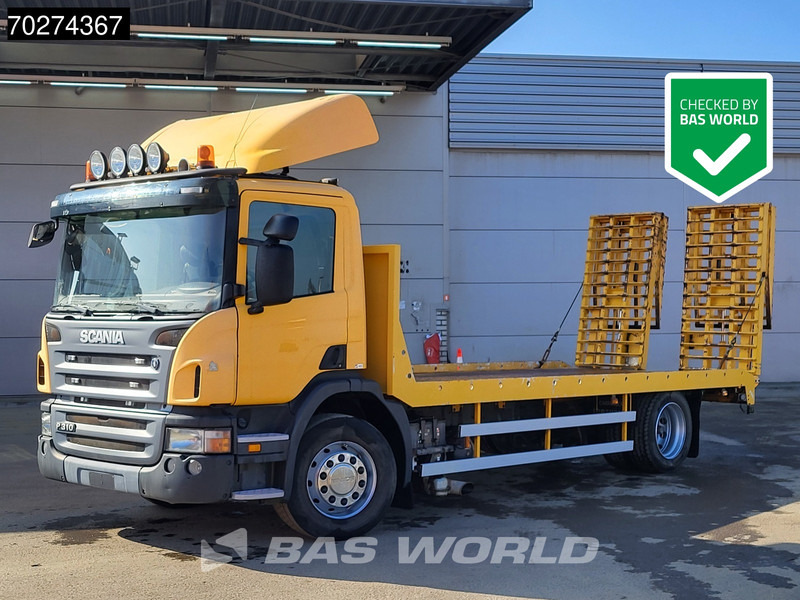 Scania P310 4X2 Machine transporter Manual Hydraulik Ramps Euro 4 - Autotransporter truck: picture 1 Scania P310 4X2 Machine transporter Manual Hydraulik Ramps Euro 4 - Autotransporter truck: picture 1