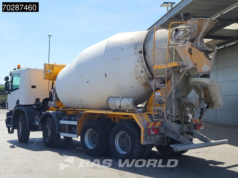 Scania P410 8X4 9m3 Liebherr mixer 3-Pedals Steering axle Big-Axle Euro 6 - Concrete mixer truck: picture 2 Scania P410 8X4 9m3 Liebherr mixer 3-Pedals Steering axle Big-Axle Euro 6 - Concrete mixer truck: picture 2