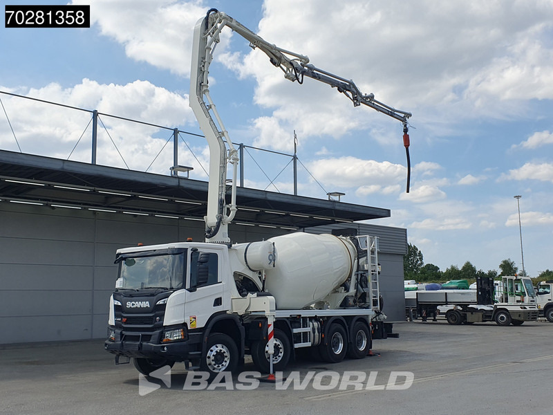 Scania P450 8X4 NEW PUMI CIFA Magnum MK25 7m3 mixer Big-Axle Euro 6 - Concrete pump truck: picture 1 Scania P450 8X4 NEW PUMI CIFA Magnum MK25 7m3 mixer Big-Axle Euro 6 - Concrete pump truck: picture 1