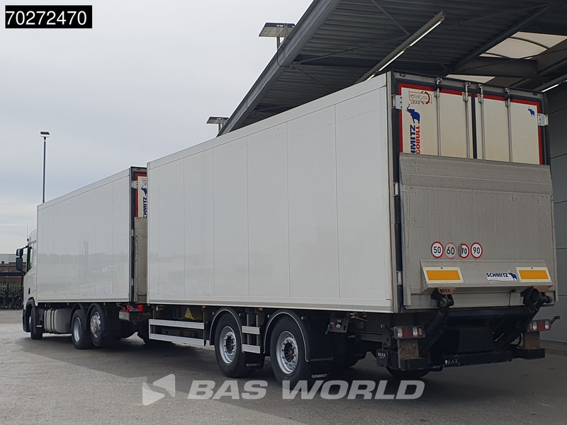 Scania R410 6X2 Carrier Supra 1250 Multi temp Retarder Ladebordwand Liftachse Euro 6 - Refrigerator truck: picture 2 Scania R410 6X2 Carrier Supra 1250 Multi temp Retarder Ladebordwand Liftachse Euro 6 - Refrigerator truck: picture 2