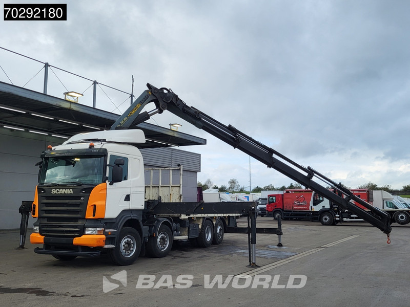 Scania R420 8X2 Palfinger PK74002 Kran Crane Retarder Lift-Steering Axle Euro 4 - Dropside/ Flatbed truck, Crane truck: picture 5 Scania R420 8X2 Palfinger PK74002 Kran Crane Retarder Lift-Steering Axle Euro 4 - Dropside/ Flatbed truck, Crane truck: picture 5