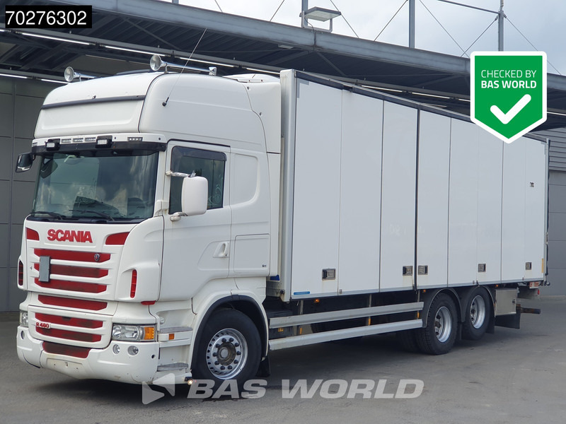Scania R480 R 6X2 Thermo-king T-1200 R Retarder Manual Ladebordwand Xenon Navi Euro 5 - Refrigerator truck: picture 1 Scania R480 R 6X2 Thermo-king T-1200 R Retarder Manual Ladebordwand Xenon Navi Euro 5 - Refrigerator truck: picture 1