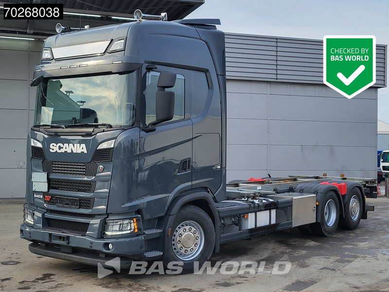 Scania S540 6X2 Highline 2x Tanks Retarder Highline Euro 6 - Container transporter/ Swap body truck: picture 1 Scania S540 6X2 Highline 2x Tanks Retarder Highline Euro 6 - Container transporter/ Swap body truck: picture 1