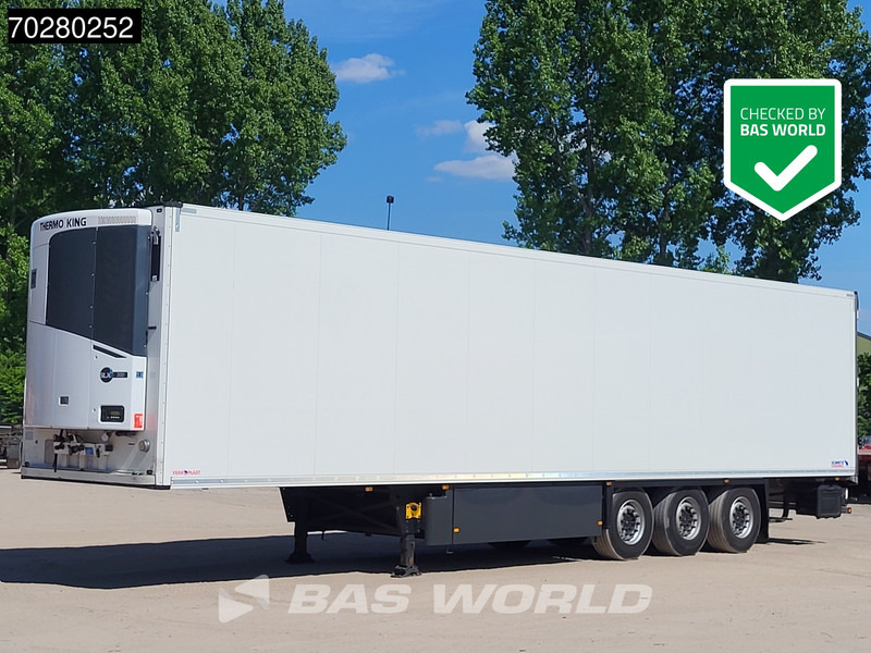 Schmitz Cargobull Thermko King SLXi 300 3 axles TÜV 03/26 blumenbreit Palettenkasten - Refrigerator semi-trailer: picture 1 Schmitz Cargobull Thermko King SLXi 300 3 axles TÜV 03/26 blumenbreit Palettenkasten - Refrigerator semi-trailer: picture 1