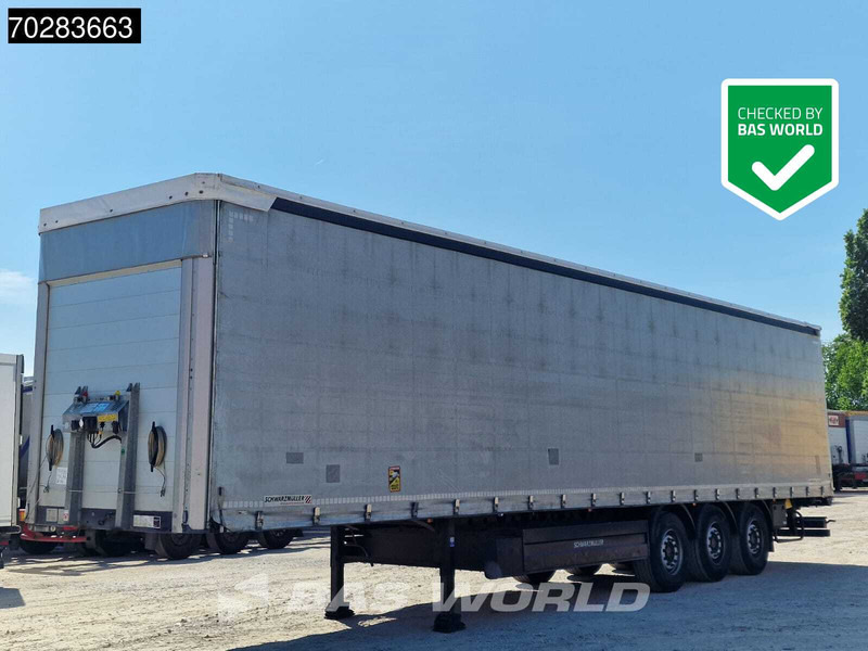 Schwarzmüller S1 3 axles Liftachse Palettenkasten Anti vandalismSliding Roof SAF - Curtainsider semi-trailer: picture 1 Schwarzmüller S1 3 axles Liftachse Palettenkasten Anti vandalismSliding Roof SAF - Curtainsider semi-trailer: picture 1