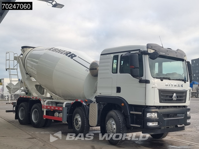 Sitrak G5 350 8X4 8m3 Liebherr HTM 804 H Mixer Big-Axle Steelsuspension - Concrete mixer truck: picture 3 Sitrak G5 350 8X4 8m3 Liebherr HTM 804 H Mixer Big-Axle Steelsuspension - Concrete mixer truck: picture 3