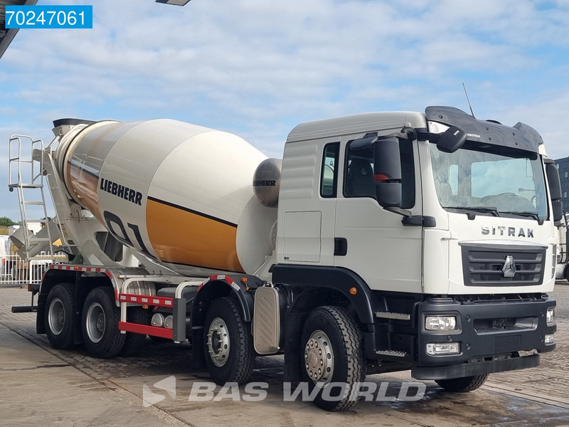 Sitrak G5 350 8X4 NEW! 8m3 Liebherr Mixer Big-Axle Steel Suspension - Concrete mixer truck: picture 3 Sitrak G5 350 8X4 NEW! 8m3 Liebherr Mixer Big-Axle Steel Suspension - Concrete mixer truck: picture 3