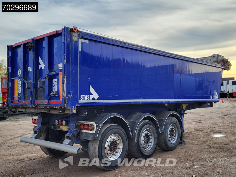 Tipper semi-trailer Stas S300CX 29m3 Lifting Axle: picture 5