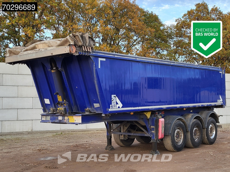 Stas S300CX 29m3 Lifting Axle - Tipper semi-trailer: picture 1 Stas S300CX 29m3 Lifting Axle - Tipper semi-trailer: picture 1