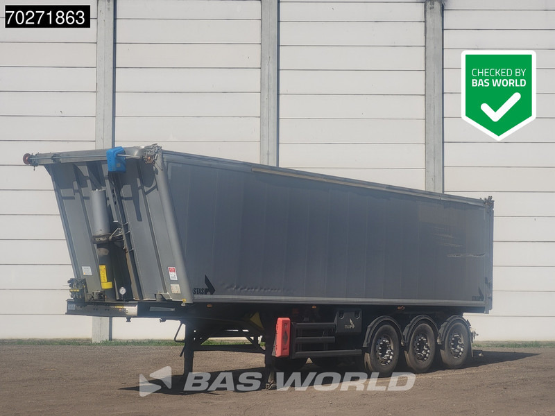 Stas S300CX 3 axles 47m3 Liftachse ALU - Tipper semi-trailer: picture 1 Stas S300CX 3 axles 47m3 Liftachse ALU - Tipper semi-trailer: picture 1