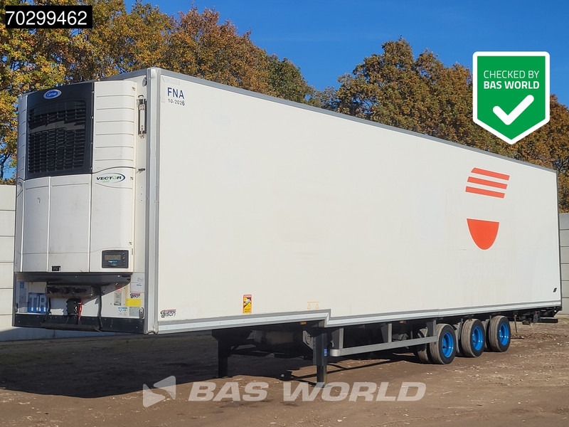 Talson Carrier Vector 1550 3 axles NL-Trailer Mega Aircargo Rollenbett Luftfracht Liftachse Blumenbreit - Refrigerator semi-trailer: picture 1 Talson Carrier Vector 1550 3 axles NL-Trailer Mega Aircargo Rollenbett Luftfracht Liftachse Blumenbreit - Refrigerator semi-trailer: picture 1
