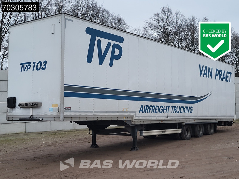 Talson F1227 3 axles MEGA Joloda System Rollerbett Luchtvracht - Closed box semi-trailer: picture 1 Talson F1227 3 axles MEGA Joloda System Rollerbett Luchtvracht - Closed box semi-trailer: picture 1