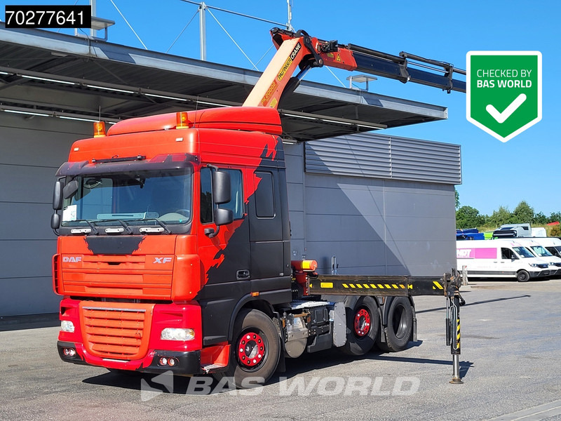 DAF XF 410 XF 6X2 Hydraulik Lift+Lenkachse Kran Palfinger PK20002 Euro 5 - Tractor unit: picture 1 DAF XF 410 XF 6X2 Hydraulik Lift+Lenkachse Kran Palfinger PK20002 Euro 5 - Tractor unit: picture 1