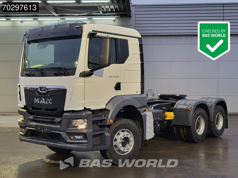 MAN TGS 33.440 6X4 NEW! TN Manual Full-Steel Big-Axle Drumbrakes Euro 2 - Tractor unit: picture 1 MAN TGS 33.440 6X4 NEW! TN Manual Full-Steel Big-Axle Drumbrakes Euro 2 - Tractor unit: picture 1