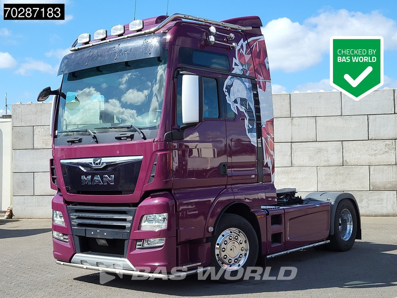MAN TGX 18.580 4X2 XXL Retarder 2x Tanks Standklima Xenon ACC Navi - Tractor unit: picture 1 MAN TGX 18.580 4X2 XXL Retarder 2x Tanks Standklima Xenon ACC Navi - Tractor unit: picture 1