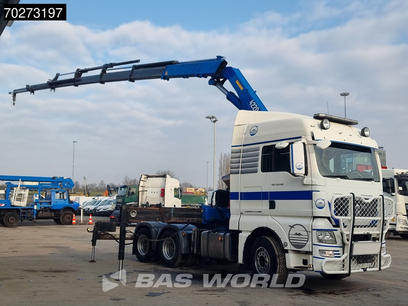 MAN TGX 33.540 TGX 6X4 HMF 4220 6 Extensions Kran XLX Retarder Euro 5 - Tractor unit: picture 3 MAN TGX 33.540 TGX 6X4 HMF 4220 6 Extensions Kran XLX Retarder Euro 5 - Tractor unit: picture 3
