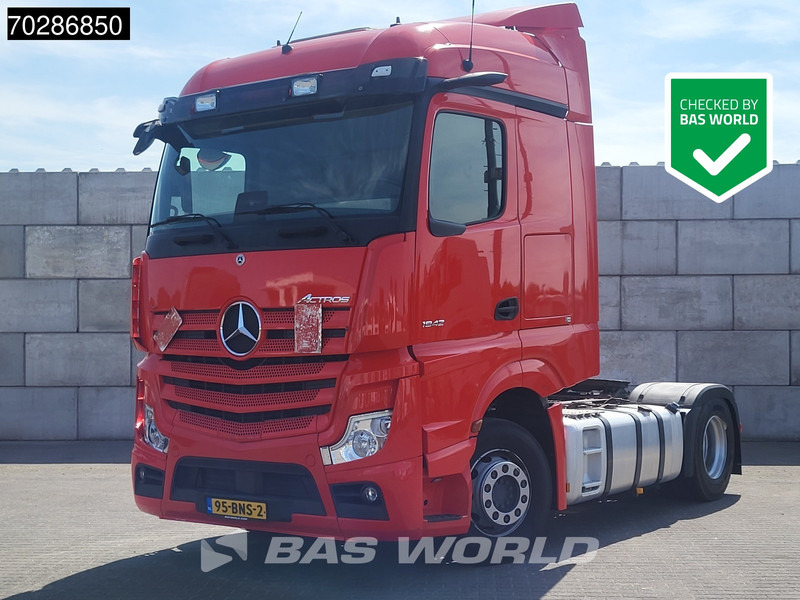 Mercedes-Benz Actros 1942 4X2 NL-Truck StreamSpace 2x Tanks MirrorCam - Tractor unit: picture 1 Mercedes-Benz Actros 1942 4X2 NL-Truck StreamSpace 2x Tanks MirrorCam - Tractor unit: picture 1