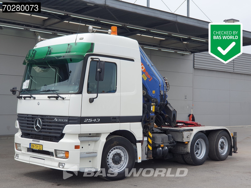 Mercedes-Benz Actros 2543 Actros 6X2 NL-Truck Hydrauliek Kraan Euro 3 - Tractor unit: picture 1 Mercedes-Benz Actros 2543 Actros 6X2 NL-Truck Hydrauliek Kraan Euro 3 - Tractor unit: picture 1