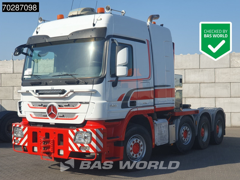 Mercedes-Benz Actros 4160 8X4 250T! WSK Manual Big-Axle Steelsuspension Lift+Lenkachse Standklima Euro 5 - Tractor unit: picture 1 Mercedes-Benz Actros 4160 8X4 250T! WSK Manual Big-Axle Steelsuspension Lift+Lenkachse Standklima Euro 5 - Tractor unit: picture 1