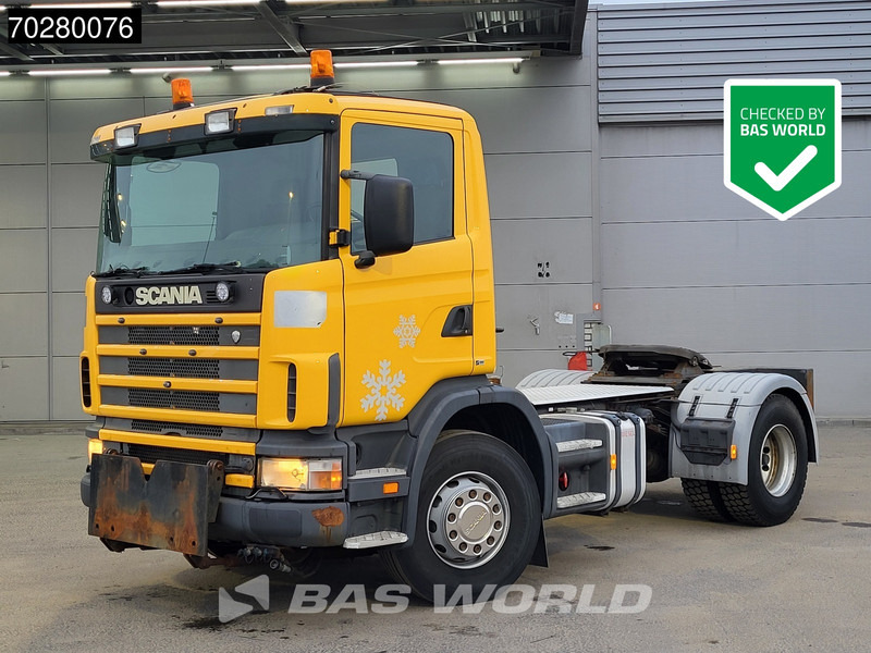 Scania R400 R 4X2 Low Mileage! Hydraulik Full-Steel Drumbrakes Euro 1 - Tractor unit: picture 1 Scania R400 R 4X2 Low Mileage! Hydraulik Full-Steel Drumbrakes Euro 1 - Tractor unit: picture 1