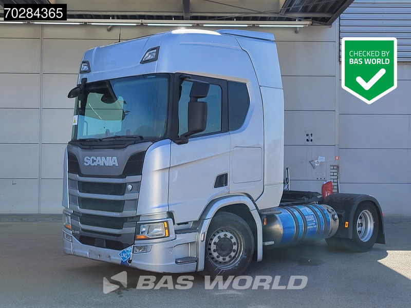 Scania R410 4X2 LNG Retarder 2x Tanks - Tractor unit: picture 1 Scania R410 4X2 LNG Retarder 2x Tanks - Tractor unit: picture 1