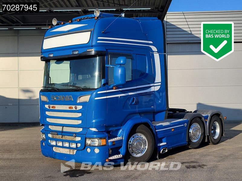 Scania R520 6X2 Full-Air Lift+Lenkachse Hydrauliek Standklima Navi Euro 6 - Tractor unit: picture 1 Scania R520 6X2 Full-Air Lift+Lenkachse Hydrauliek Standklima Navi Euro 6 - Tractor unit: picture 1