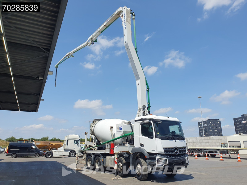 Mercedes-Benz Arocs 3243 8X4 Sermac Twinstar 4Z28 PUMI 9m3 Steelsuspension Big-Axle Euro 6 - Truck: picture 3 Mercedes-Benz Arocs 3243 8X4 Sermac Twinstar 4Z28 PUMI 9m3 Steelsuspension Big-Axle Euro 6 - Truck: picture 3