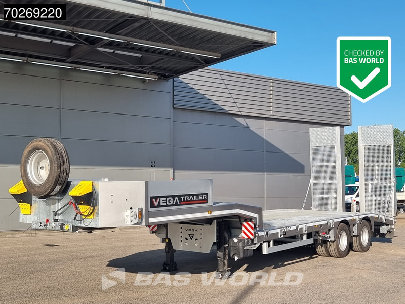 Vega 2 Axle Lowbed 2 axles NEW RAMPS Direkt Verfügbar Verbreitbar GALVANIZED - Low loader semi-trailer: picture 1 Vega 2 Axle Lowbed 2 axles NEW RAMPS Direkt Verfügbar Verbreitbar GALVANIZED - Low loader semi-trailer: picture 1
