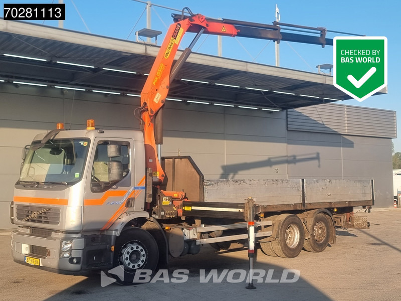 Volvo FE 280 6X2 NL-Truck Palfinger PK15500 Kran Crane Manual Liftachse Euro 4 - Dropside/ Flatbed truck, Crane truck: picture 1 Volvo FE 280 6X2 NL-Truck Palfinger PK15500 Kran Crane Manual Liftachse Euro 4 - Dropside/ Flatbed truck, Crane truck: picture 1