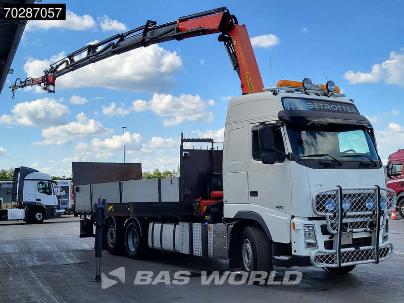 Volvo FH 480 FH 6X2 Palfinger PK26002 EH Kran Crane + Fly Jib Manual Liftachse Euro 5 - Dropside/ Flatbed truck: picture 3 Volvo FH 480 FH 6X2 Palfinger PK26002 EH Kran Crane + Fly Jib Manual Liftachse Euro 5 - Dropside/ Flatbed truck: picture 3