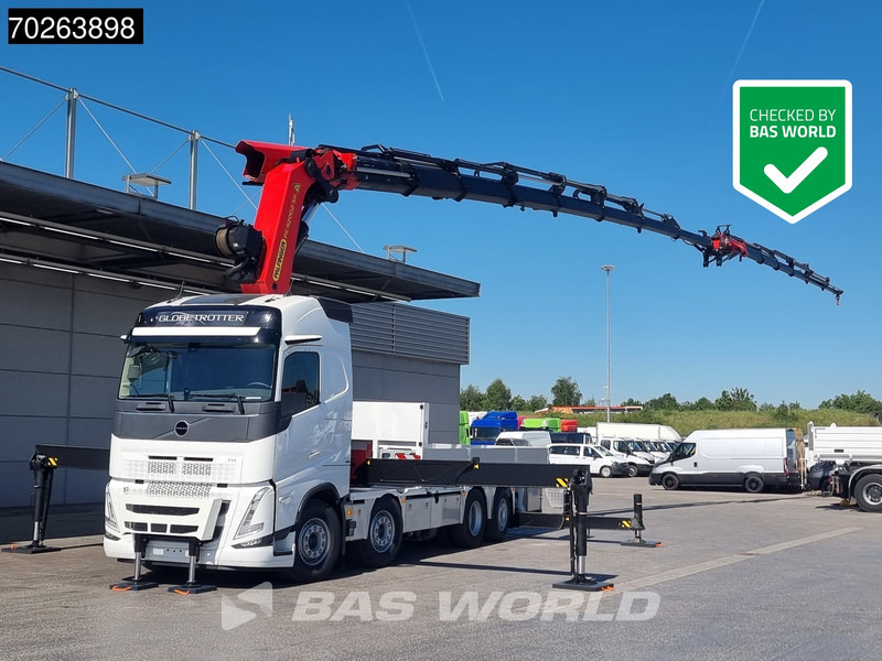 Volvo FH 500 8X2 NEW! VEB+ Lift-Lenkachse Euro 6 Palfinger Navi - Dropside/ Flatbed truck, Crane truck: picture 1 Volvo FH 500 8X2 NEW! VEB+ Lift-Lenkachse Euro 6 Palfinger Navi - Dropside/ Flatbed truck, Crane truck: picture 1