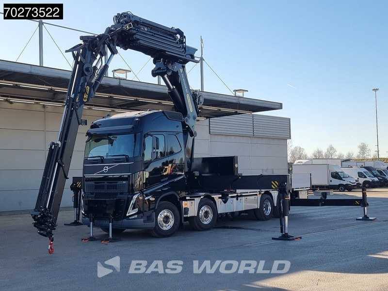 Volvo FH 500 8X2 Palfinger PK110002 SH Crane + Fly-Jib Winch VEB+ Euro 6 - Dropside/ Flatbed truck, Crane truck: picture 3 Volvo FH 500 8X2 Palfinger PK110002 SH Crane + Fly-Jib Winch VEB+ Euro 6 - Dropside/ Flatbed truck, Crane truck: picture 3