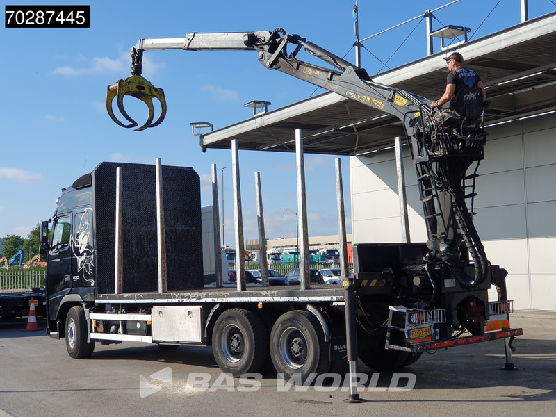 Volvo FH 500 FH 6X4 NL-Truck Palfinger Epsilon Q150L80 wood crane Big-Axle VEB+ Navi Euro 5 - Dropside/ Flatbed truck, Crane truck: picture 2 Volvo FH 500 FH 6X4 NL-Truck Palfinger Epsilon Q150L80 wood crane Big-Axle VEB+ Navi Euro 5 - Dropside/ Flatbed truck, Crane truck: picture 2