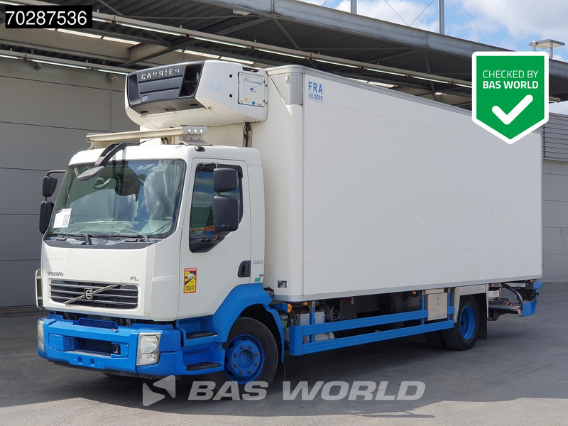 Volvo FL 260 4X2 Carrier Supra 750Nordic Ladebordwand Manual Euro 5 - Refrigerator truck: picture 1 Volvo FL 260 4X2 Carrier Supra 750Nordic Ladebordwand Manual Euro 5 - Refrigerator truck: picture 1