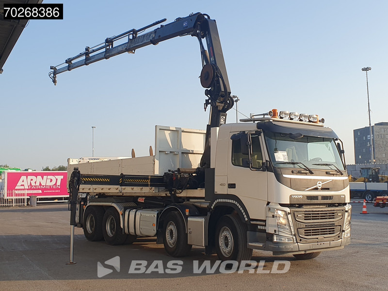 Volvo FM 410 8X4 211EP-5 HIDUO Kran Crane Steel suspension Big-Axle VEB Euro 6 - Hook lift truck, Crane truck: picture 3 Volvo FM 410 8X4 211EP-5 HIDUO Kran Crane Steel suspension Big-Axle VEB Euro 6 - Hook lift truck, Crane truck: picture 3