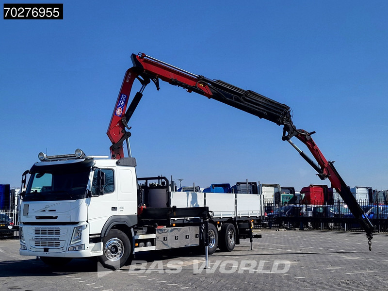 Volvo FM 450 6X2 HMF 3220 Crane Kran Lift-Lenkachse VEB+ Euro 6 - Dropside/ Flatbed truck, Crane truck: picture 5 Volvo FM 450 6X2 HMF 3220 Crane Kran Lift-Lenkachse VEB+ Euro 6 - Dropside/ Flatbed truck, Crane truck: picture 5
